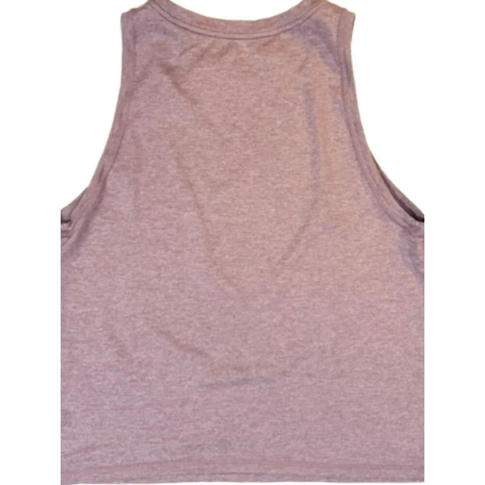 Athleta Essential Athletic Tank Top In Heather Lavender Purple Size Large - Picture 4 of 4